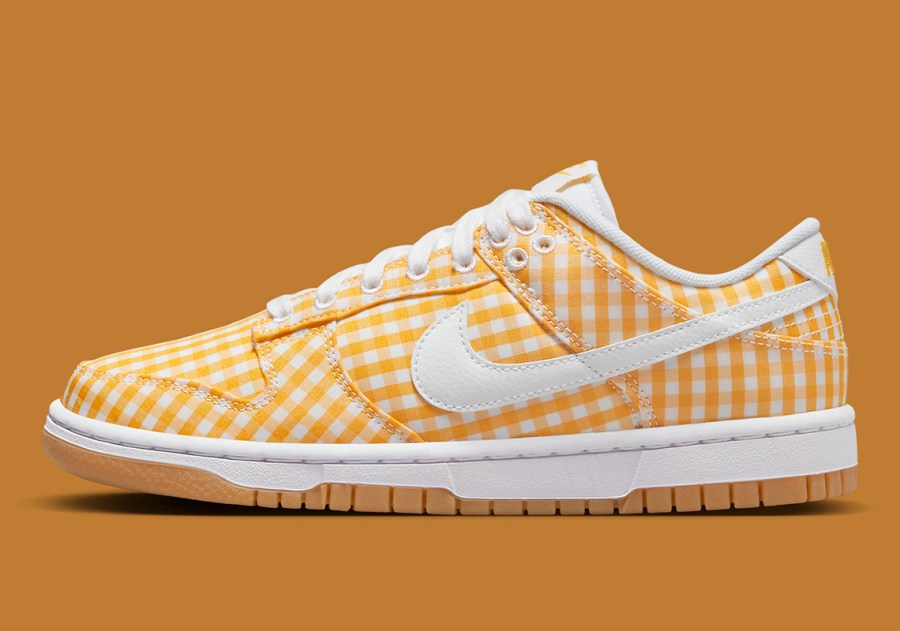 Nike Dunk Low Yellow Gingham DZ2777-700 | SneakerNews.com