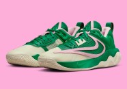 Nike Giannis Immortality 3 Green Pink DZ7533 300 SneakerNews