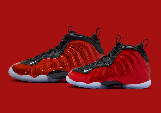 The Nike Little Posite One Is Getting The “Metallic Red” Treatment