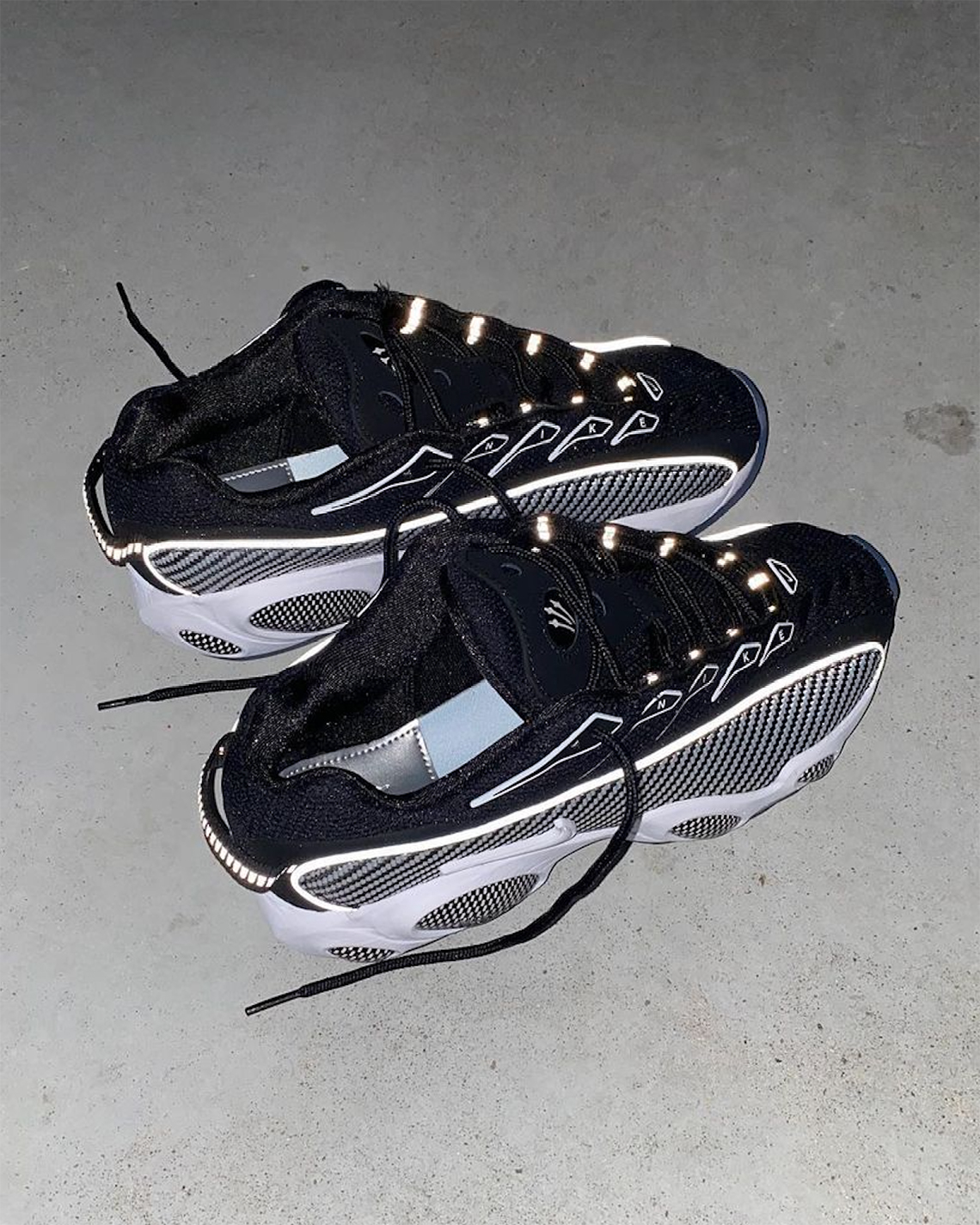 Drake's new NOCTA x Nike Glide is giving Nike Air Zoom 95 Reimagined.  Thoughts on @champagnepapi's new shoe? 🤔 📸: @theshoegame