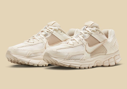 Soothing Sail And Tan Cover The Latest Women’s Nike Zoom Vomero 5