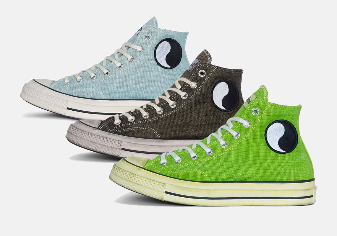 Stussy Teams Up With Our Legacy For Three Overdyed Converse Chuck 70s