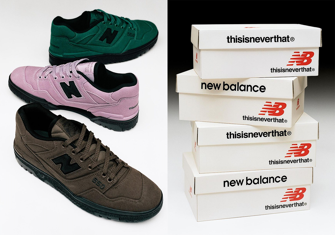 thisisneverthat new balance 550 release date info