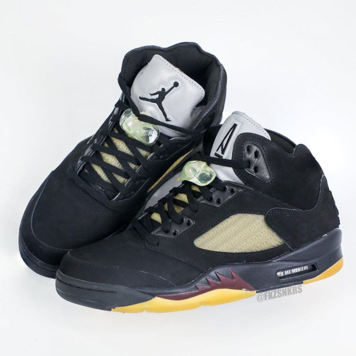 A Ma Maniére x Air Jordan 5 “Black” FD1330-001 | SneakerNews.com