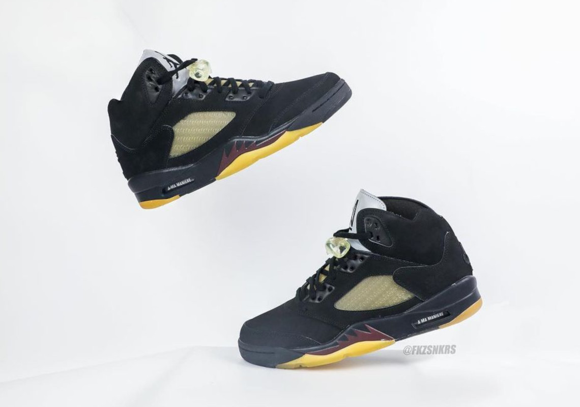 A Ma Maniére x Air Jordan 5 Black FD1330-001