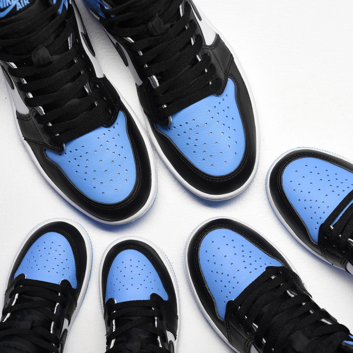 Detailed Look At The Air Jordan 1 High UNC Toe - Sneaker News