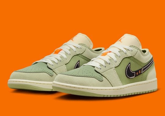 The Air Jordan 1 Low Craft Reappears In “Sky J Light Olive”
