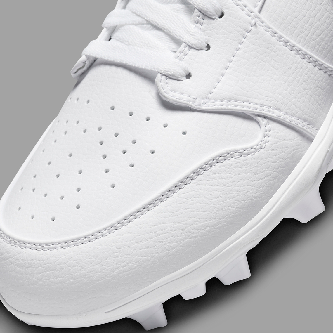 Air Jordan 1 Cleats White Neutral Grey Release Date | SneakerNews.com