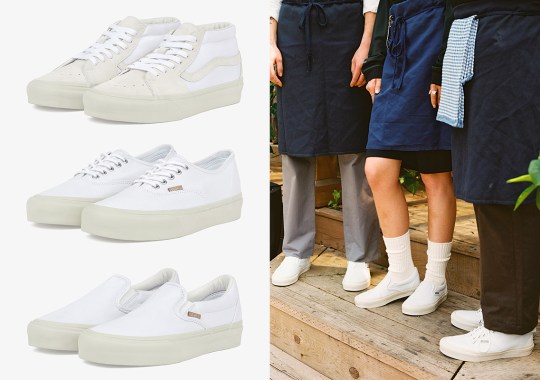 JJJJound Draws From Traditional French Court Footwear With Their Upcoming Vans Collaboration