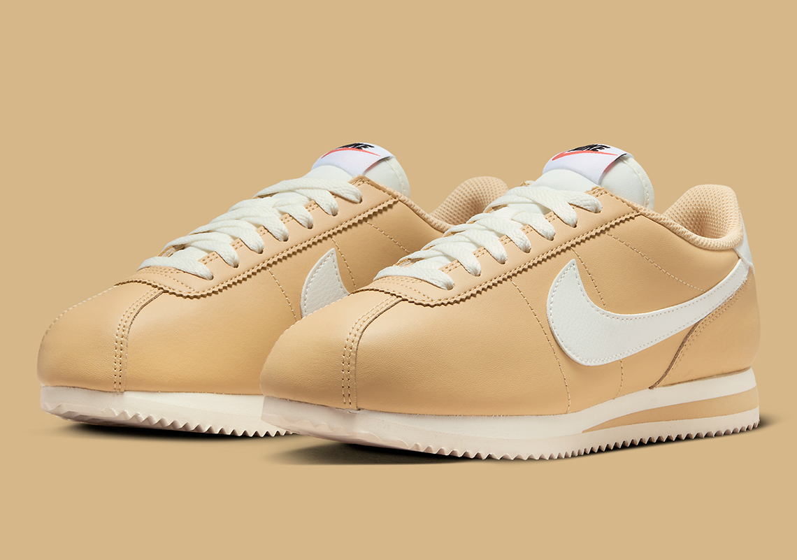 Natural Leathers Dress Up This Newly-Revealed Nike Cortez