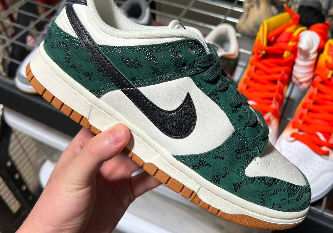 The Nike Dunk Low "Green Snake" Slithers Its Way Into The Brand's Lineup