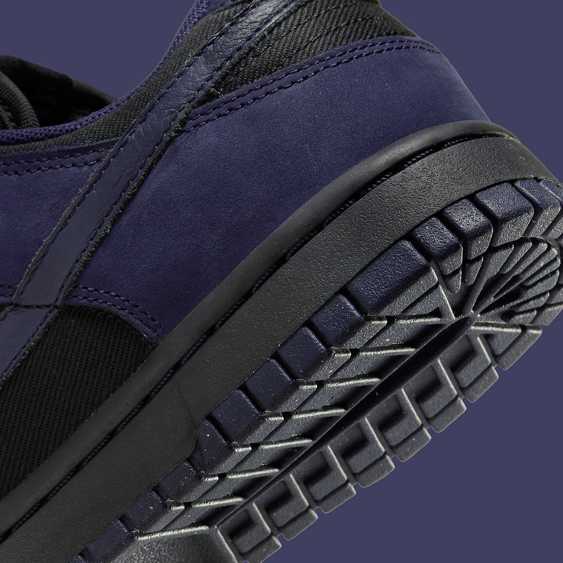 Nike Dunk Low Black Purple Ink FB7720-001 | SneakerNews.com