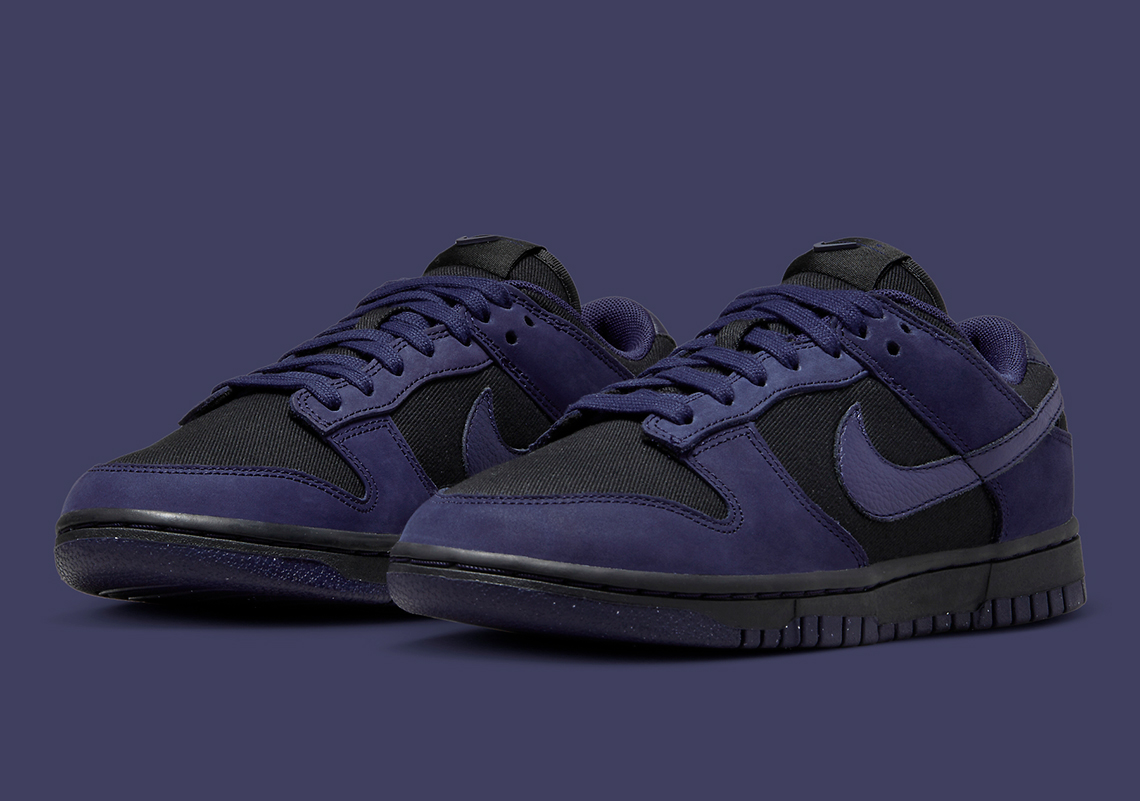The Nike Dunk Low LX Receives A Dark, "Purple Ink" Colorway