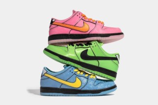 The Powerpuff Girls x nike green SB Dunk Low Collection Releases Via SNKRS Scratch