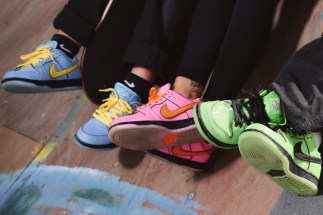 Official Images: The Powerpuff Girls x Nike SB Dunk Low