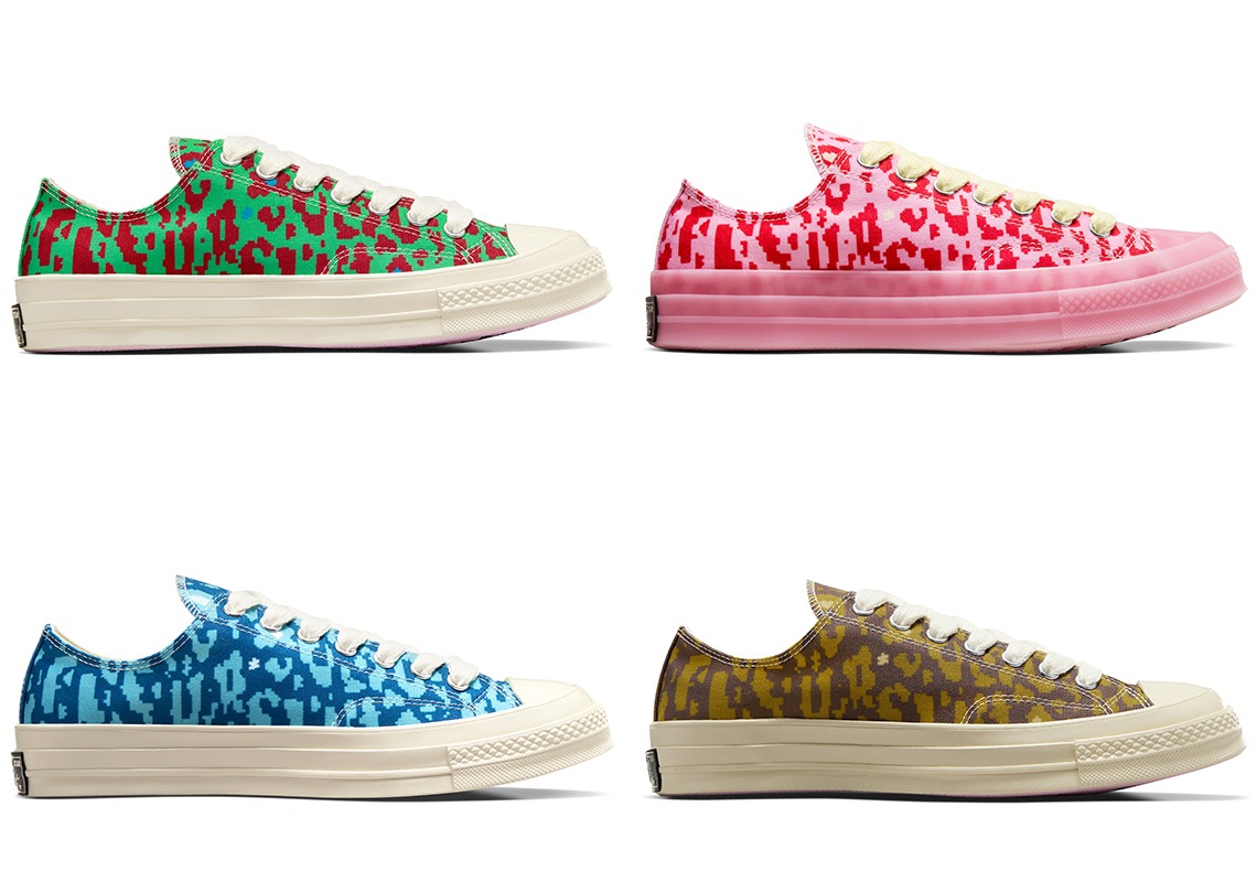 Tyler The Creator Converse Chuck 70 GOLF le FLEUR Digital Leopard