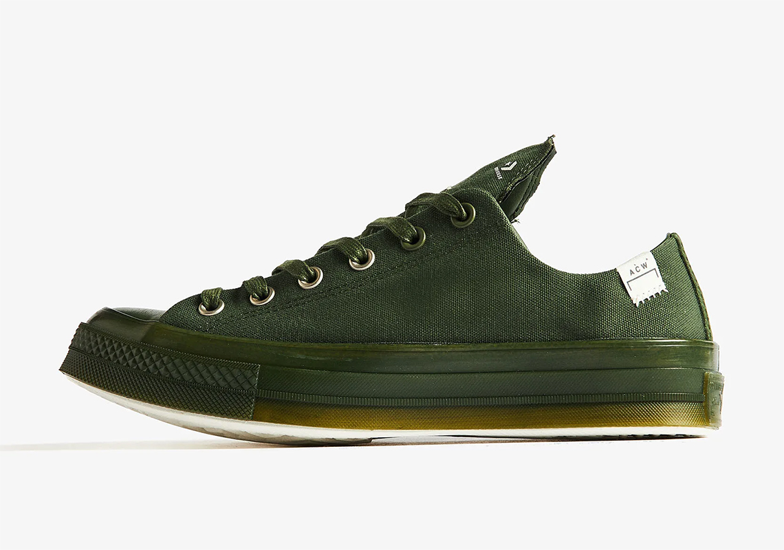 A Cold Wall Converse Chuck 70 High Archival Terry 165926C Ox Green A06688c 3
