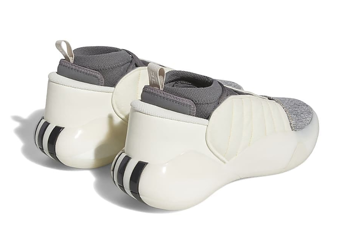Adidas Harden Vol 7 Cream White Carbon Grey Four If5619 5