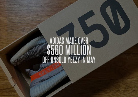 adidas Made Over $560 Million During May Yeezy Release Event