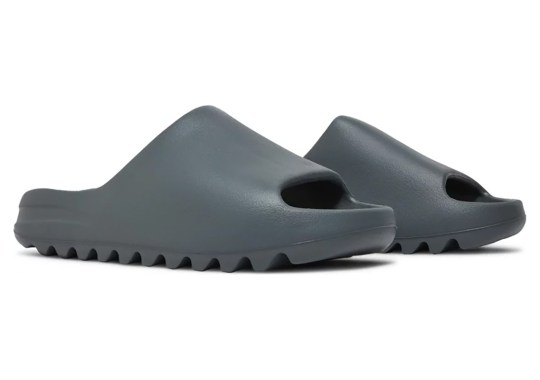 The adidas Yeezy Slides "Slate Grey" Is Expected To Release On August 22nd