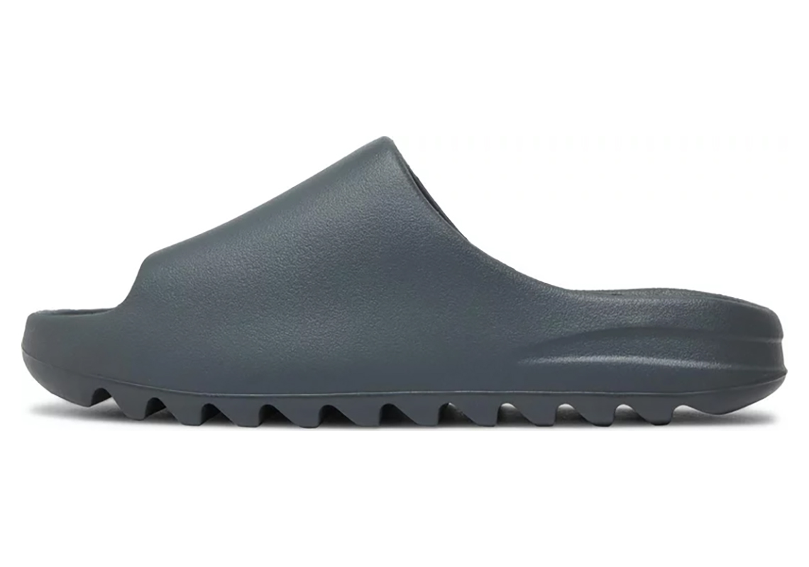 adidas yeezy slides slate grey ID2350 release date 4