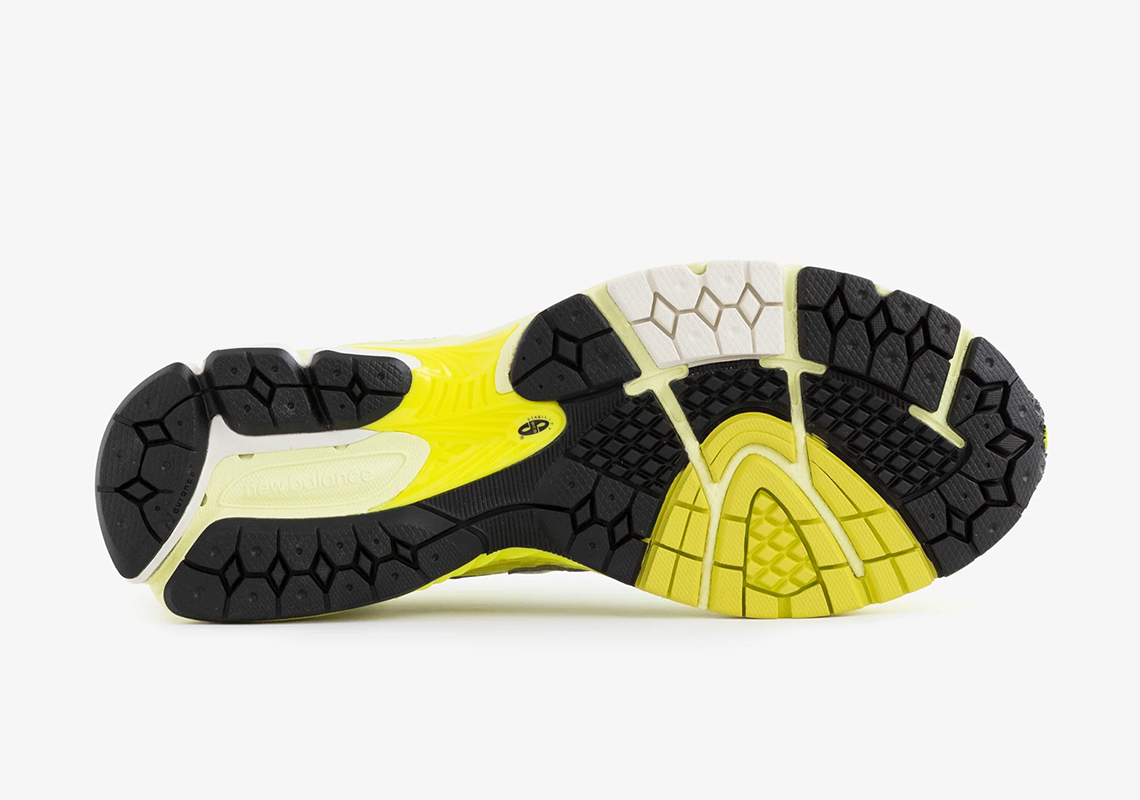 Aime Leon Dore New Balance 577 low-top sneakers Marrone Bright Neon Yellow 2