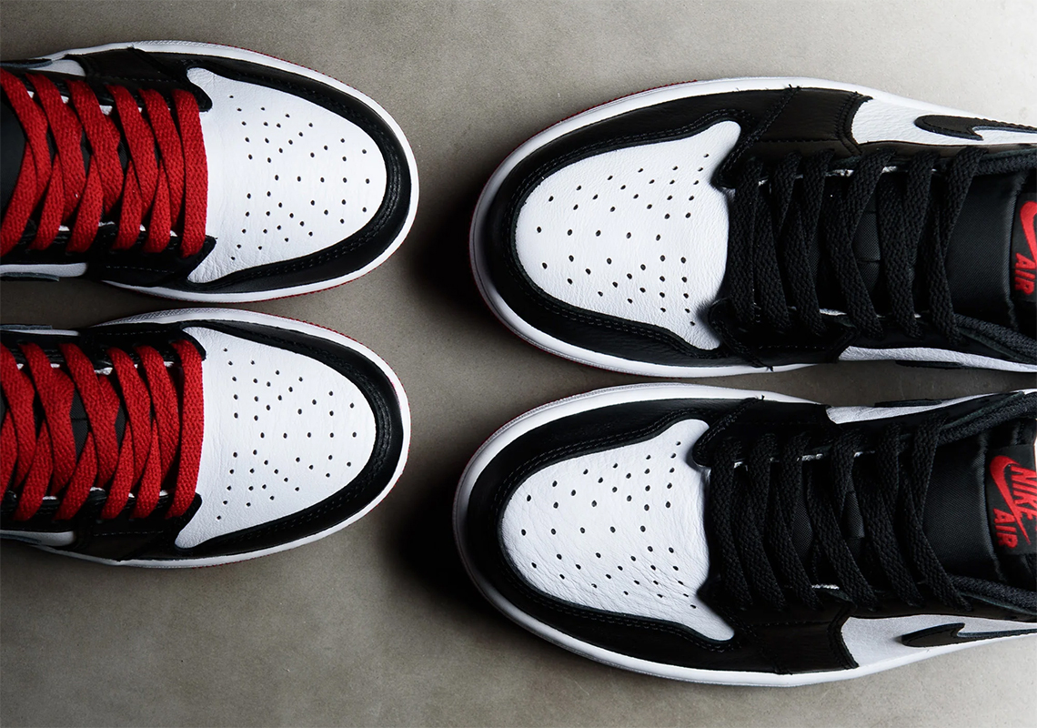 Aj1 low black toe on feet deals