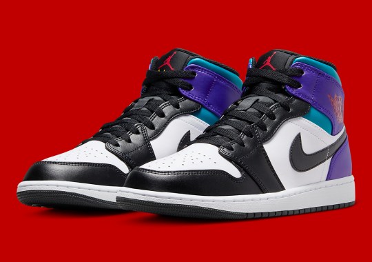 The Air Jordan 1 Mid Puts Together Its Own “Grape” Colorway
