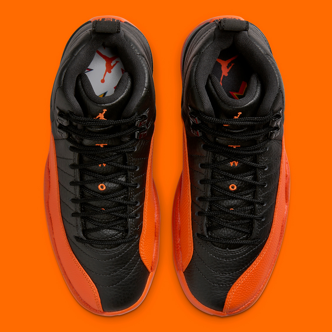 12s jordans orange