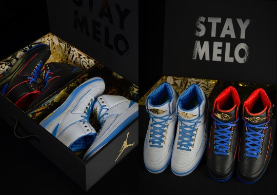Jordan Brand Gifts Carmelo Anthony An Air Jordan 2 Pack Honoring His Career