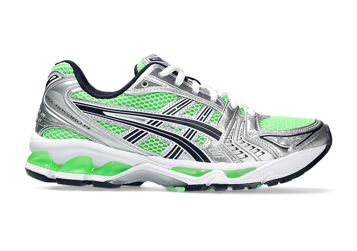 Asics Gel Kayano 14 Womens Bright Lime Midnight 1202a056 300 1