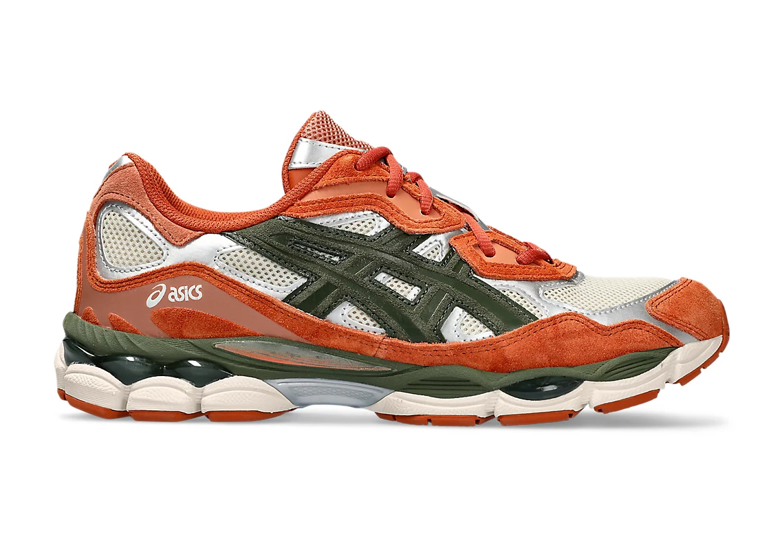 The ASICS GEL-NYC Returns In A Fall-Friendly “Oatmeal/Forrest” Color Scheme