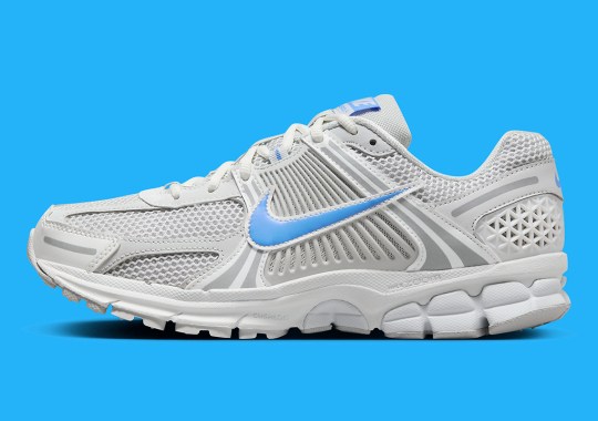 Nike Accents The Zoom Vomero 5 With A Subtle Touch Of “University Blue”