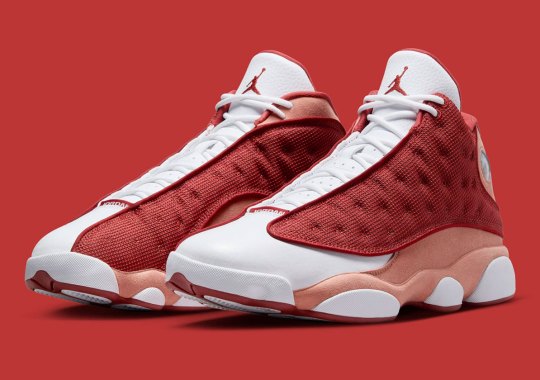 Official Images Of The Air Version jordan 13 "Dune Red"