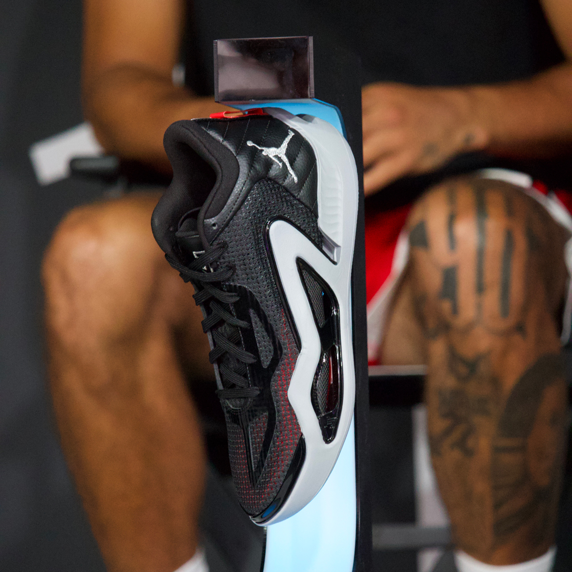Jayson Tatum gets crazy tattoo of his signature Jordan sneaker