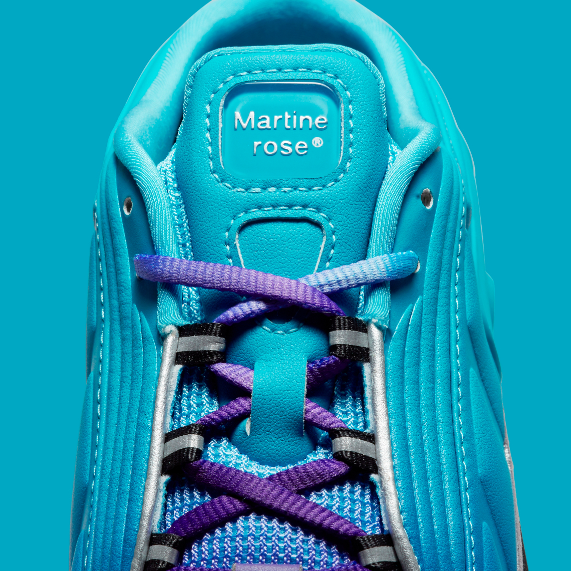 Martine Rose Nike Shox Mule Mr 4 Scuba Blue Dq2401 400 7