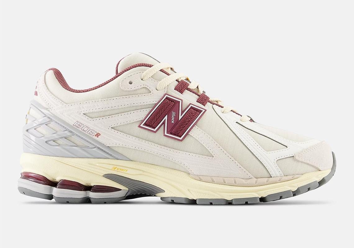 New Balance Clothes The 1906R In Burgundy And Cream