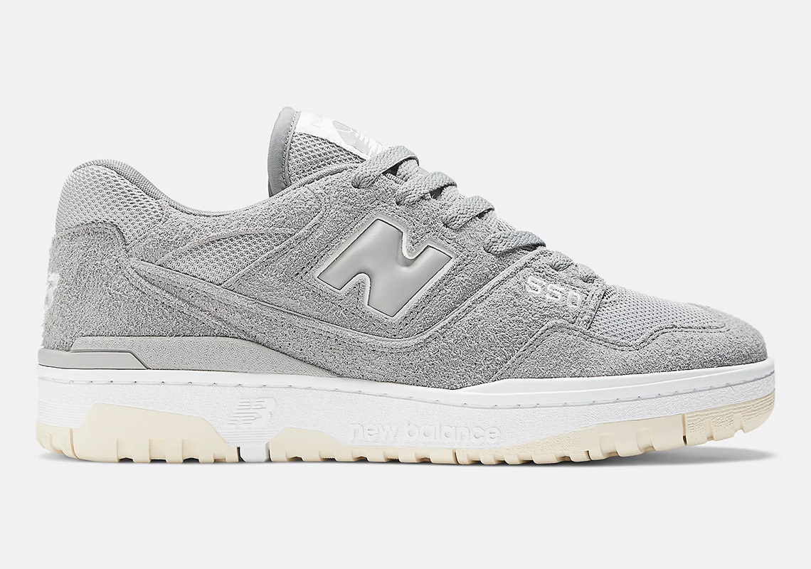 The New Balance 550 Suede Pack Introduces A Greyscale Offering