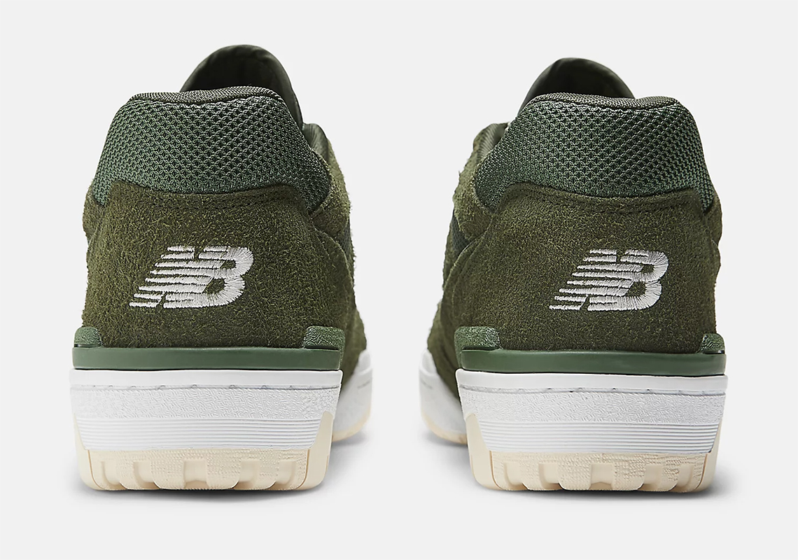 New Balance 550 Olive Suede Bb550phb 1