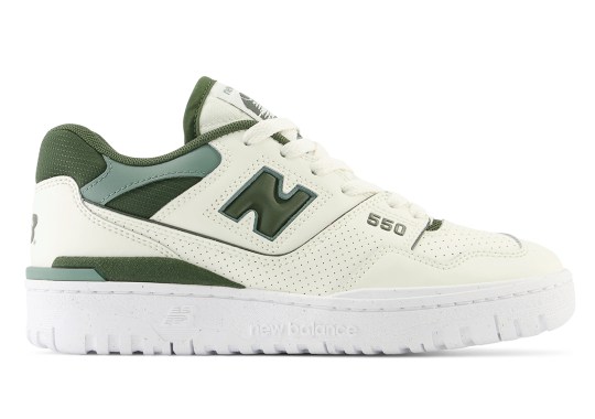 Muted Greens Dress This Women’s Exclusive New Balance 550