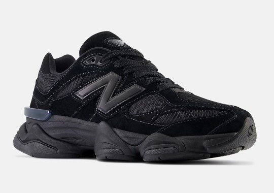 The New Balance 9060 Achieves A “Triple Black” Look