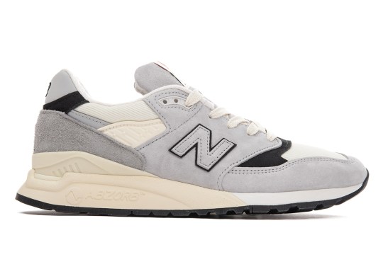 The New Balance 998 “Grey/Black” Launches On February 8th