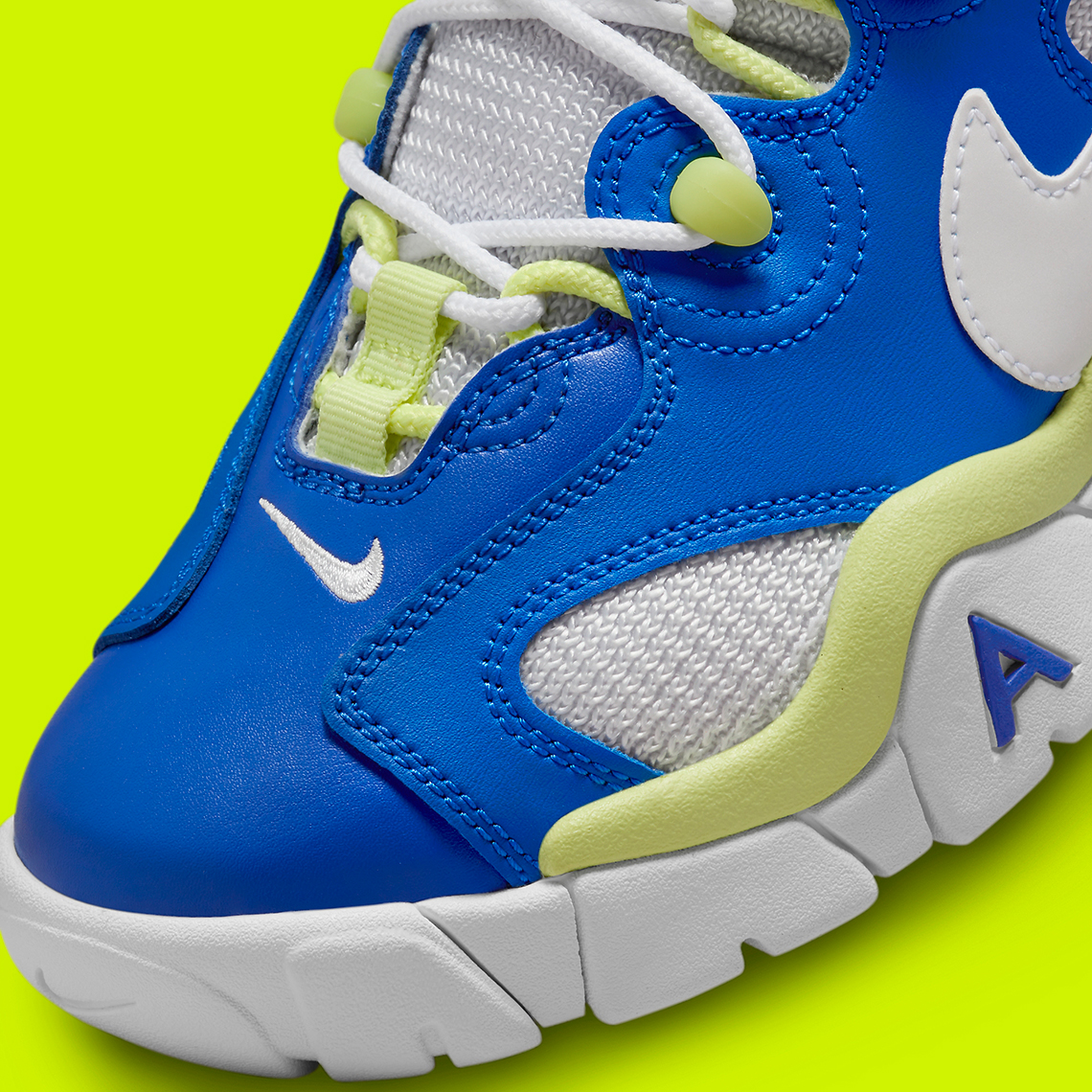 Nike air barrage blue and outlet yellow