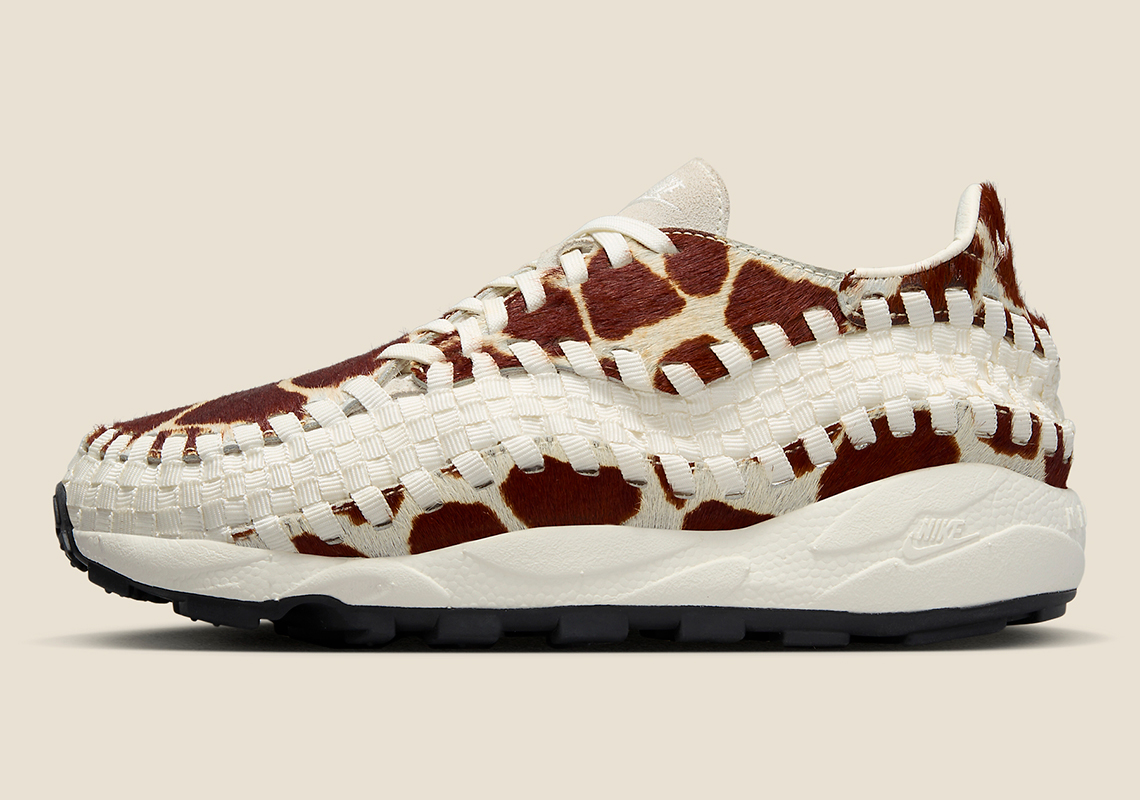 Nike Air Footscape Woven Cow Print Fb1959 100 3