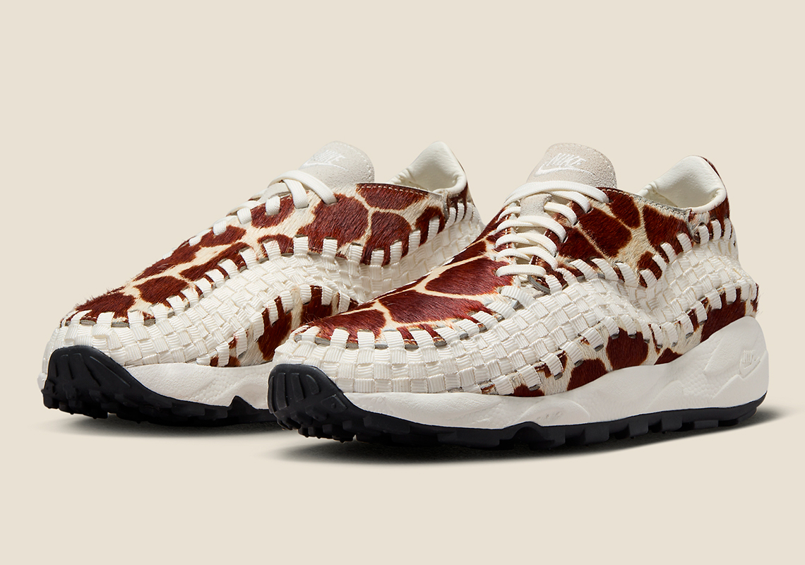 Nike Air Footscape Woven Cow Print Fb1959 100 5