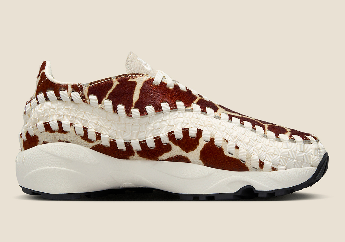 nike NEW air footscape woven cow print fb1959 100 8