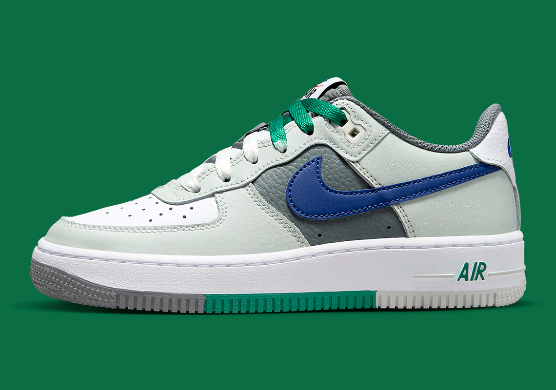 Nike Air Force 1 Low Gs Remix Light Green Fb9035 001 5