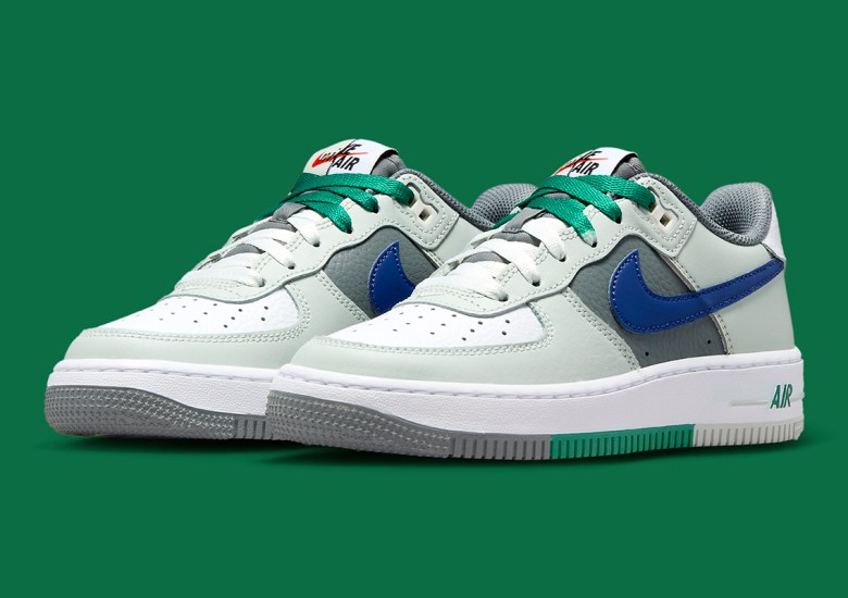 Nike Air Force 1 '07 LV8 Remix Sneakers in Light Blue