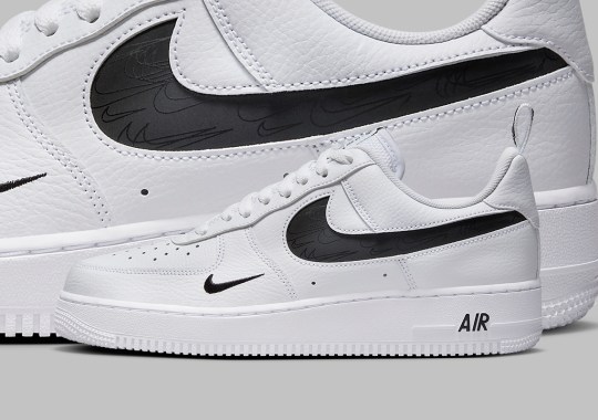 Nike Etches An Endless Array Of Swooshes On The Air Force 1