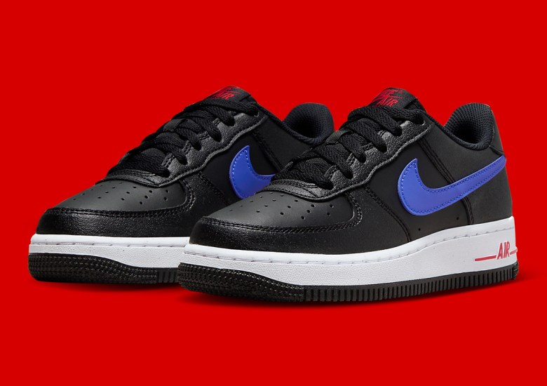 Nike Air Force 1 Low - Dark Grey - Royal Blue - SneakerNews.com
